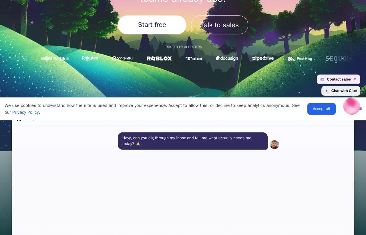 Activepieces homepage showing its give-AI-to-every-team headline and open-source automation builder