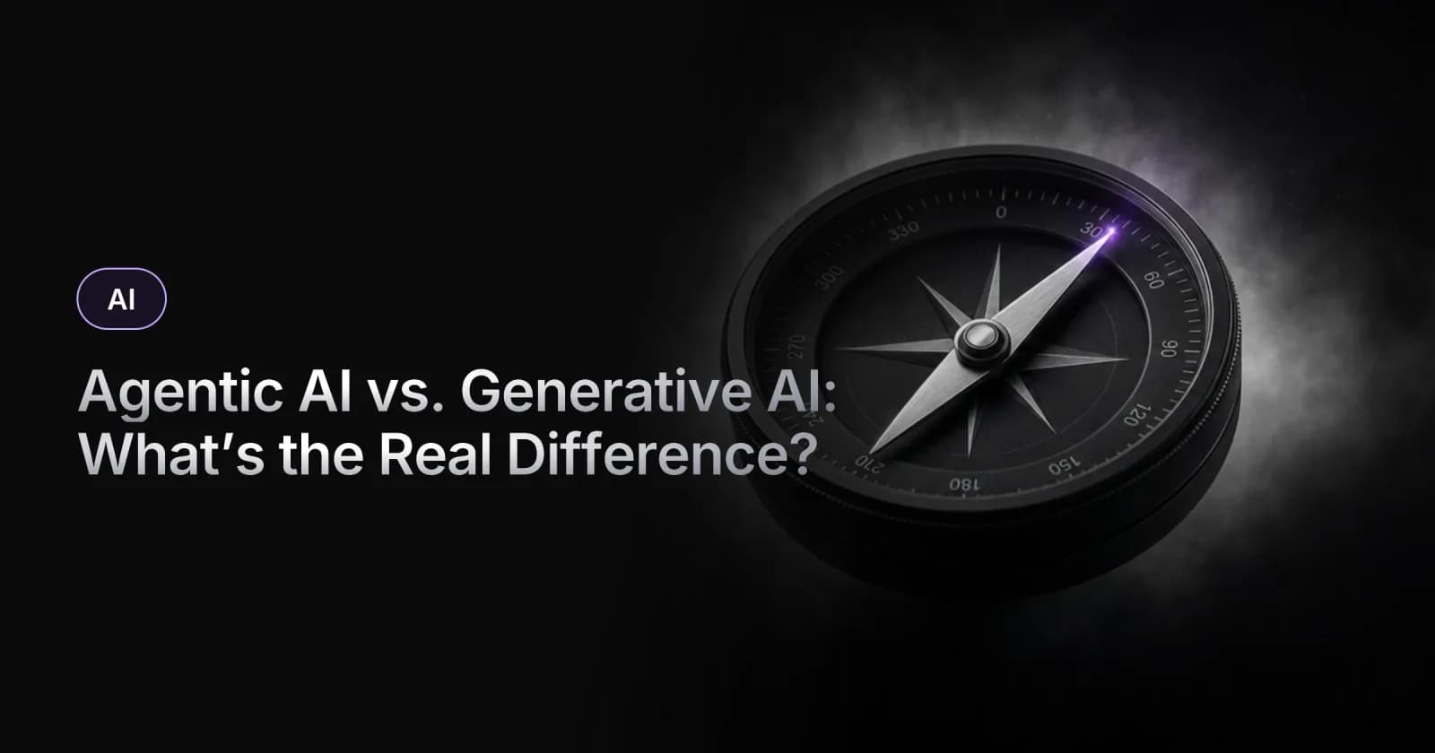 Agentic AI vs. Generative AI: What's the Real Difference?