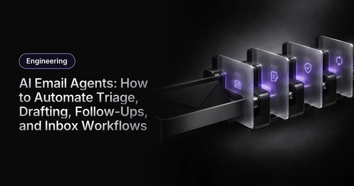 AI Email Agents: How to Automate Triage, Drafting, Follow-Ups and Your Inbox