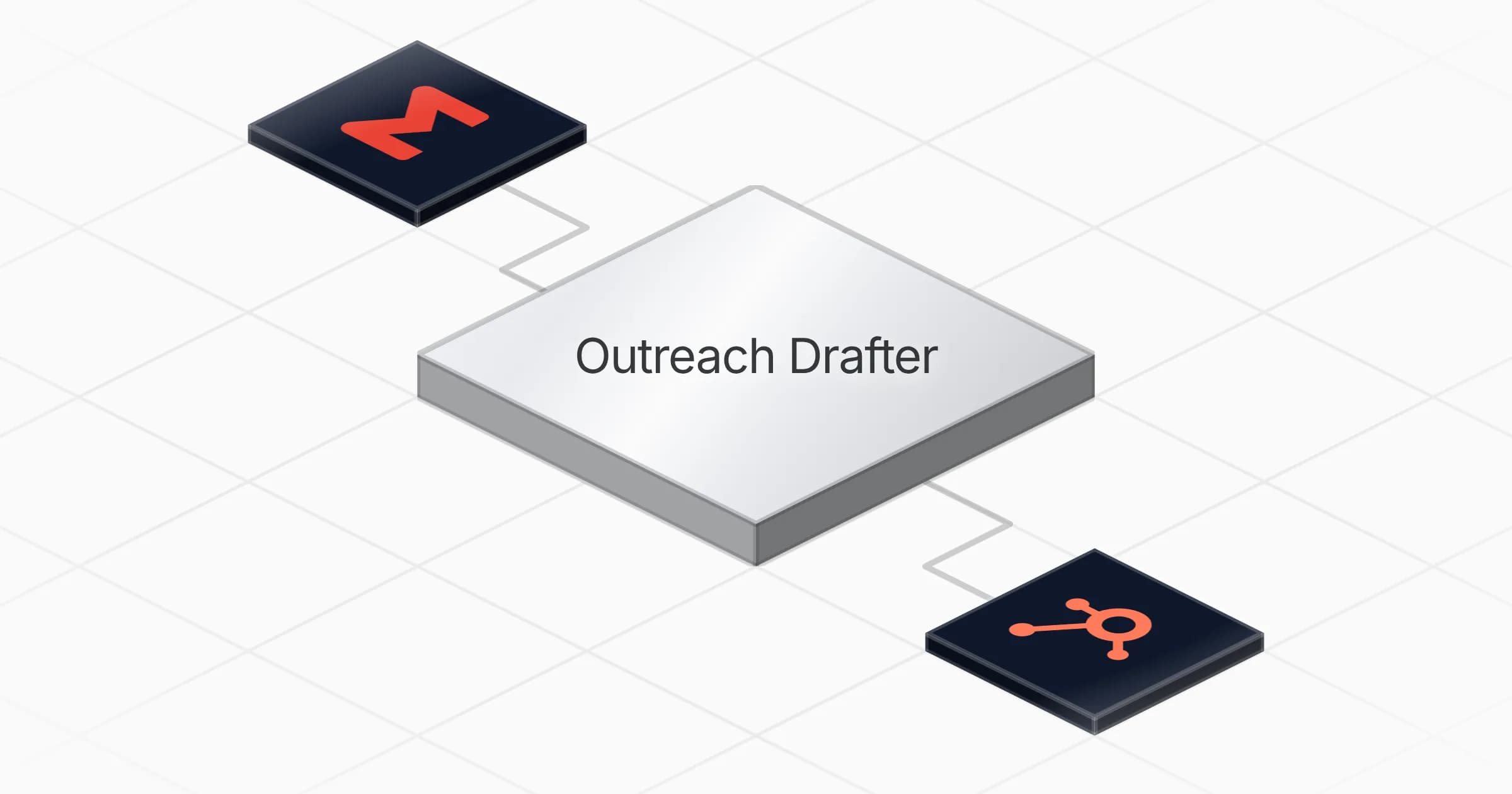 Draft outreach emails in Gmail from HubSpot leads agent board