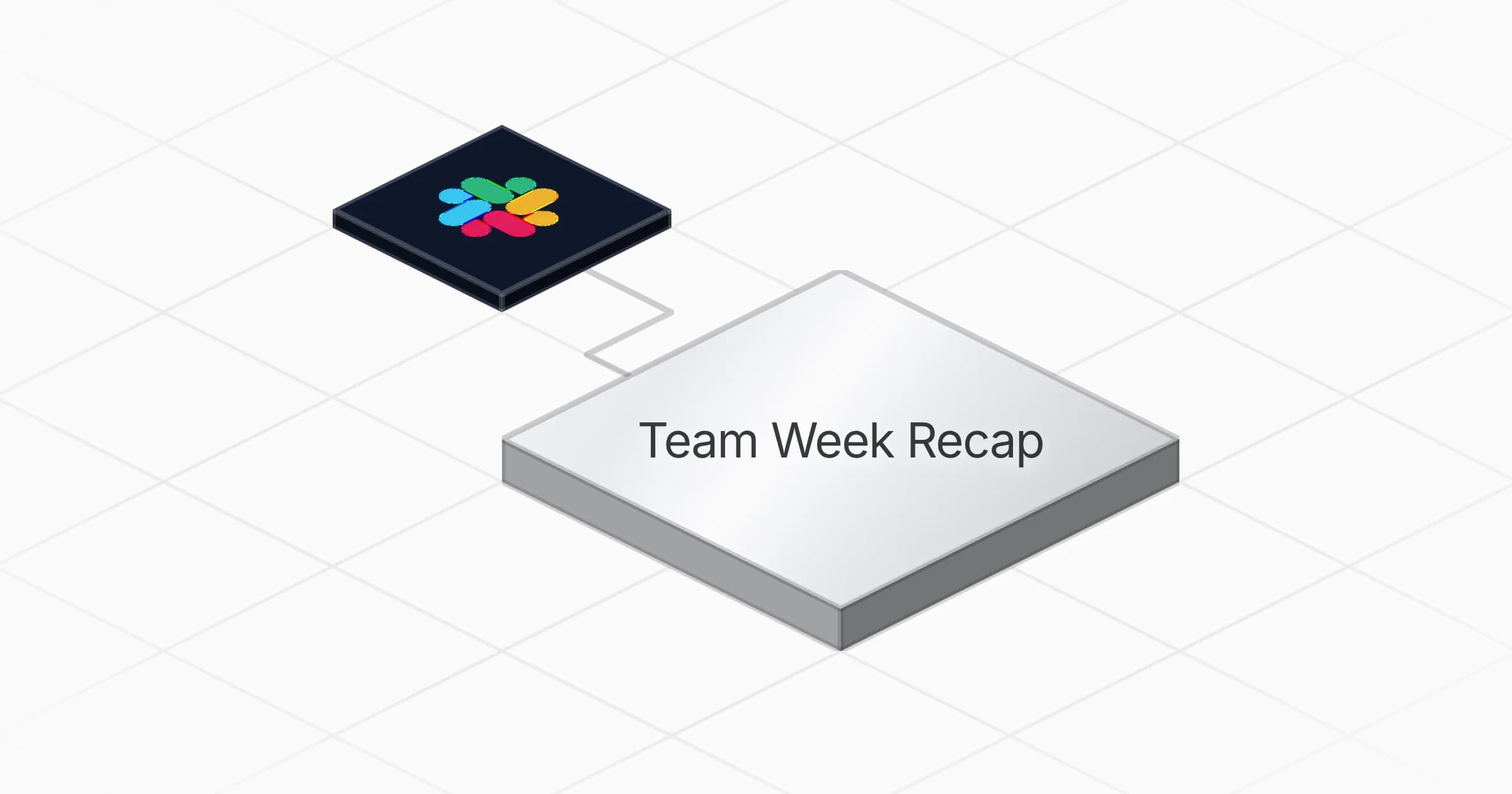 Weekly team standup recap from Slack activity agent board